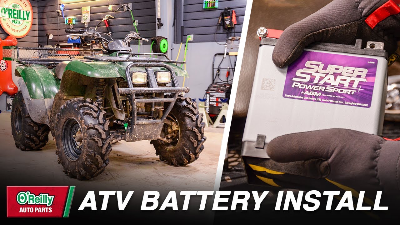 How To: Replace an ATV Battery 