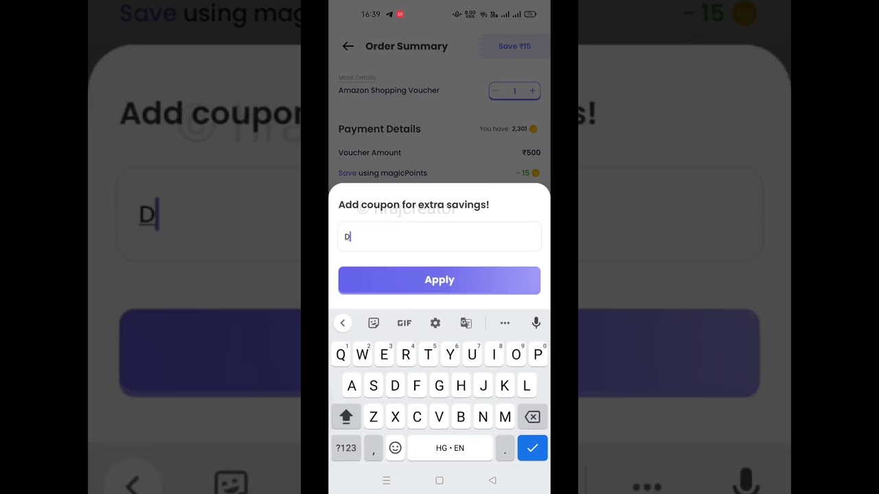 Magicpin ₹150 vouchers 