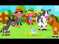 Old MacDonald Had a Farm 🐮 | Kids Songs &amp; Nursery Rhymes | Super Simple Karaoke 🎤