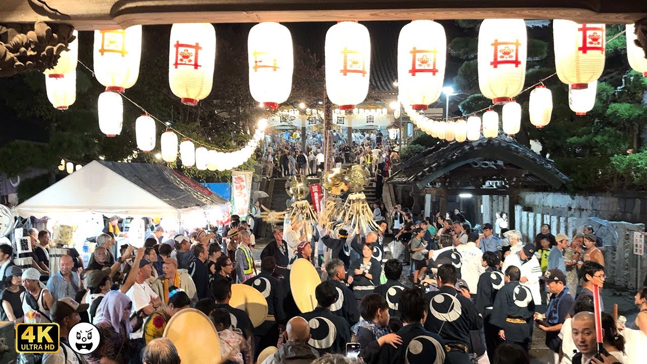 江ノ電江ノ島駅近のあのお寺で纏振り !!!【 龍口法難会 】龍口寺 万灯練行列