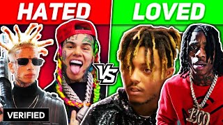 RAPPERS WHO ARE LOVED VS HATED!