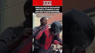 Paris Rocked By Education Protests, Clashes Erupt