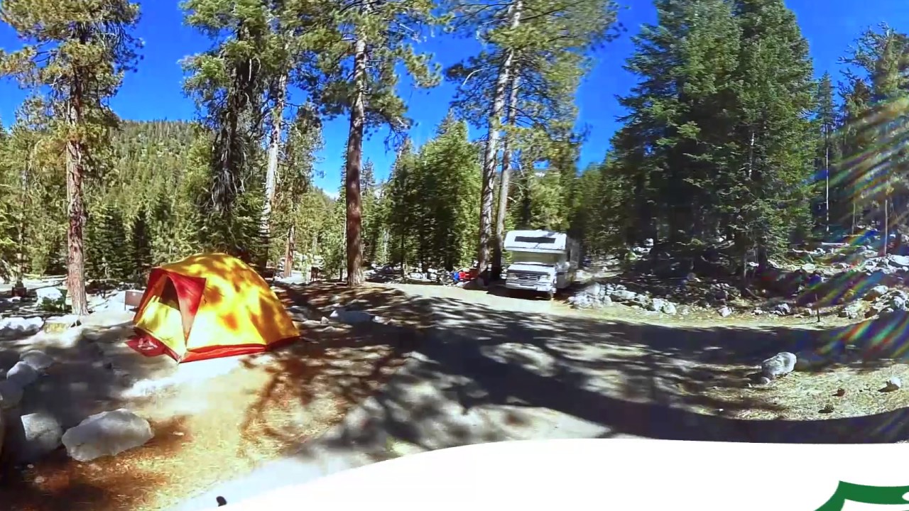 Lodgepole Campground Sequoia and Kings Canyon National Park - 360 Video Virtual Tour 4K