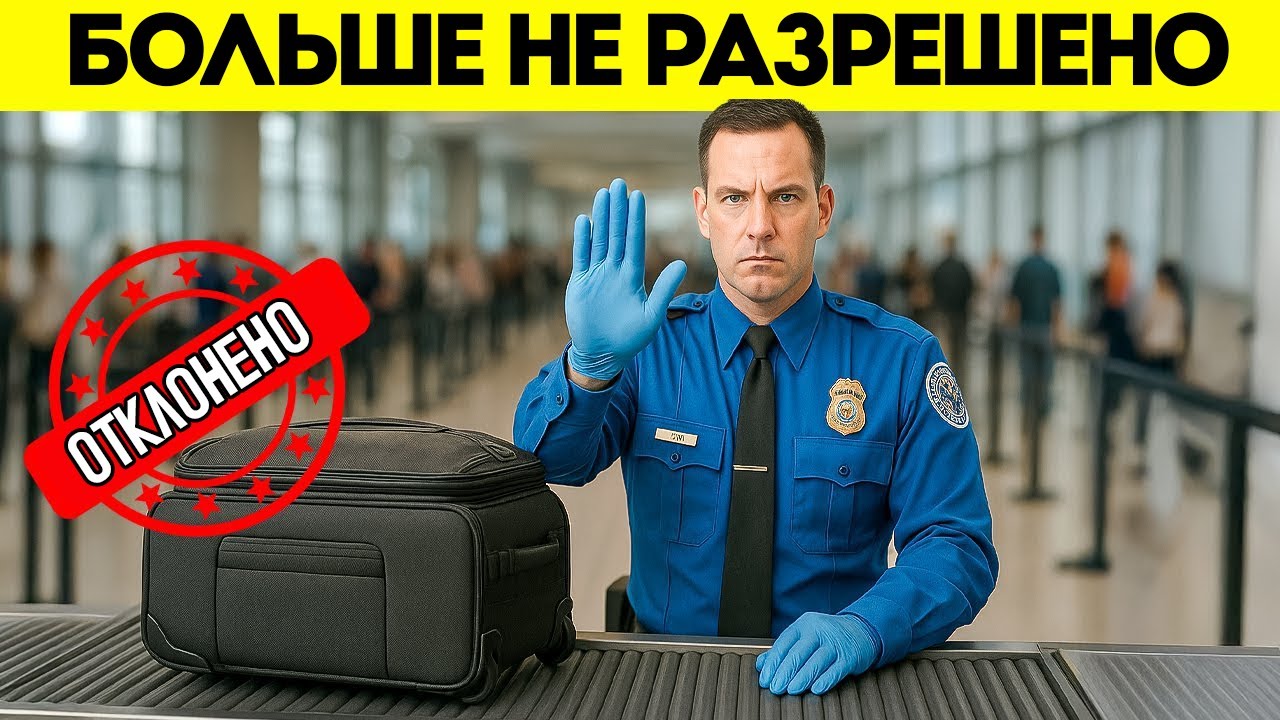 Правила TSA 2025 для ручной клади РАСКРЫТЫ эти сумки НЕ ПРОПУСТЯТ!