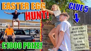 EXTREME EASTER EGG HUNT OVER THE UK!! £1000 PRIZE! FULL BARKER FAMILY!!