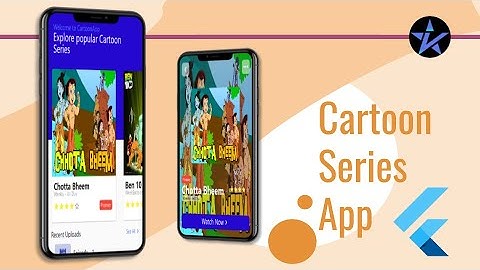 Cartoon Series App | Flutter | Beginner