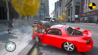 GTA 4 Crash Testing Real Car Mods Ep.23
