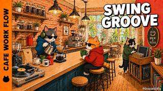 Playlist | Good Coffee, Good Groove, Good Day ☕ Coffee, Music &amp; a Feel-Good Day 😎 | SWING · JAZZHOP