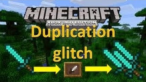 Minecraft Xbox 360 DUPLICATION GLITCH FOR ANY ITEM Tutorial) (TU9)