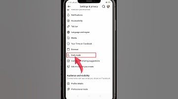 facebook dark mode setting#shortvideo