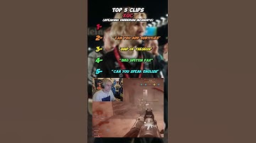 Top 5 Clips - XQC (Speaking gibberish moments) | #xqc #top5 #shorts