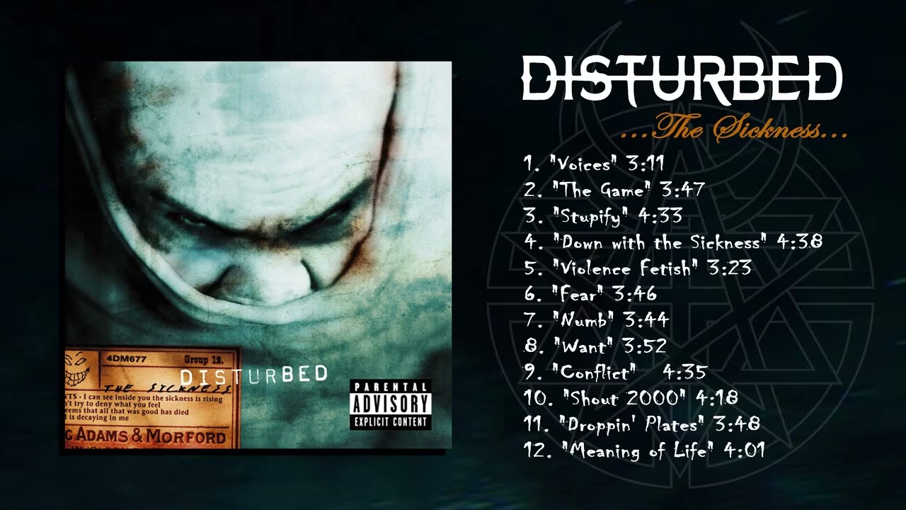 Disturbed - The Sickness (Full Album) - YouTube