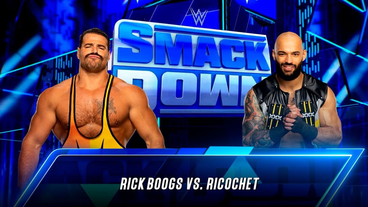 Rick Boogs VS Ricochet - SmackDown - WWE 2K23 #96 - YouTube
