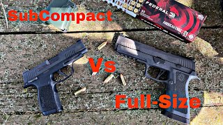 Does Size Matter? Subcompact vs Full-Size Pistol