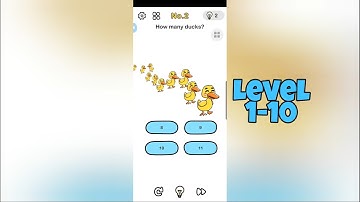 Brain Out - Can you pass it? Walkthrough Level 1 2 3 4 5 6 7 8 9 10