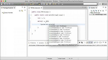 Java Tutorial 9 - While Loops