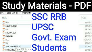 Study Material Pdf SSC RRB UPSC Govt Exam for Students screenshot 4