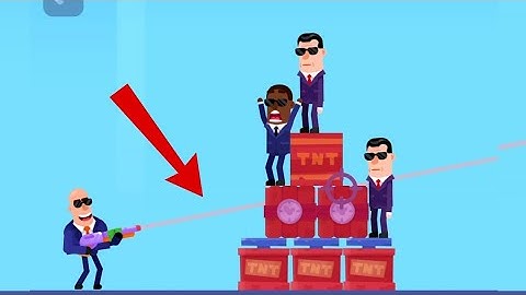 🕹 Hitmasters - Gameplay Walkthrough (iOS/Android) - All Levels -10 and Boss