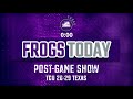 Frogs today postgame show after tcu football loses to texas 2926