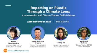 Webinar: Reporting on Plastic Through a Climate Lens