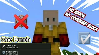 How to become Saitama in Minecraft