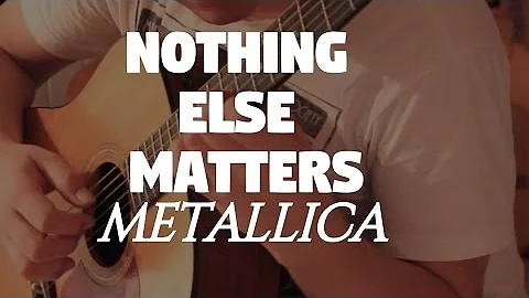 Metallica "Nothing Else Matters" on Fingerstyle by Fabio Lima