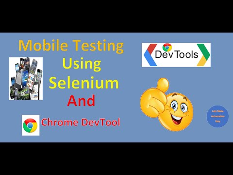 Web application Testing on Mobile devices   (Chrome Dev Tools) | Pradeep Nailwal