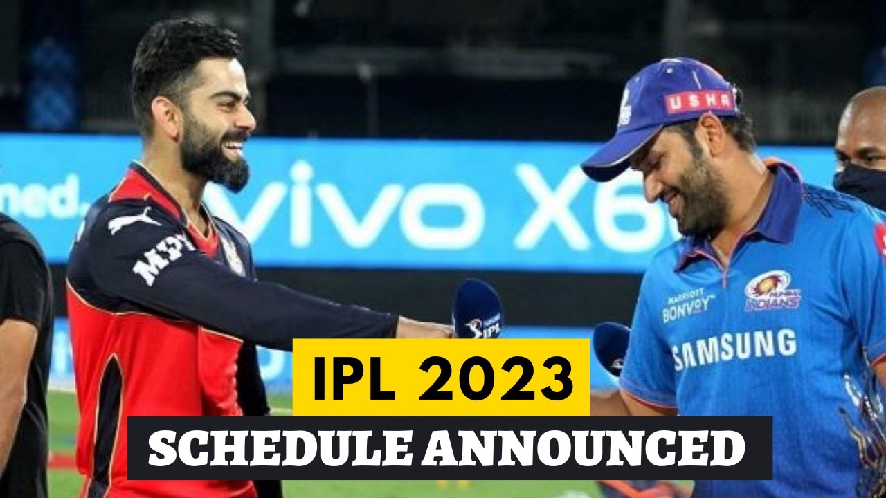 IPL 2023 schedule announced All you need know; Match dates, timings and venues DNA India