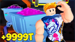 Lifting The BIGGEST CRYSTAL IN THE WORLD! | Roblox Strongman Simulator