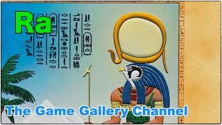 ボードゲーム レビュー】「Ra (ラー)」- 神様に祈りながら