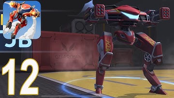 Mech Arena: Robot Showdown - Gameplay Walkthrough part 12 - Panter Missile Rack 8(iOS, Android)