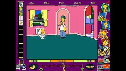 The Simpsons Cartoon Studio (1996)