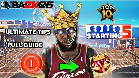*NEW* #1 BEST STARTING 5 REP METHOD IN NBA 2K26! HOW TO GET UNLIMITED REP IN NBA 2K26 😳!!