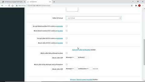 How to create filter rule on SIPElectron.com soft-switch