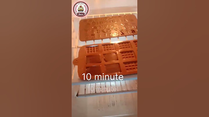 how to use chocolate silicone mould #cakedecorating #items #new #trending