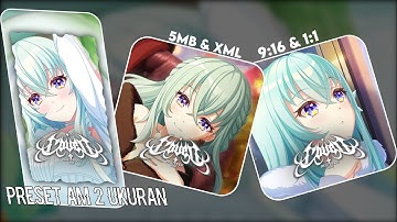 PRESET AM 2 UKURAN|| 9:16 & 1:1|| DI BAWAH 5MB 🎟️ DJ DROP PARTY TONIGHT🌹