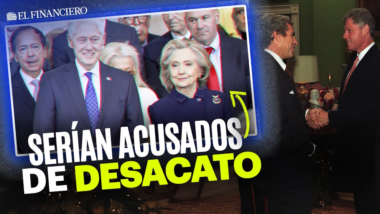 Caso Epstein: Los Clinton se NIEGAN a declarar