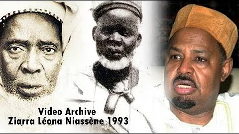 (Vidéo- archives): ziarra Léona Niassène 1993: Allocution de Ahmed Khalif Niass