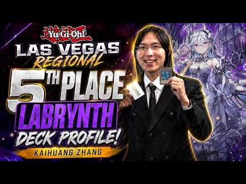 Yu-Gi-Oh! Las Vegas Regional 5th Place Labrynth Deck Profile! (Kaihuang Zhang)