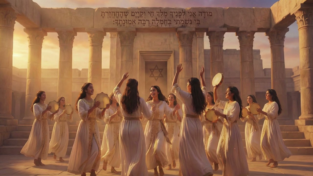 Modah Ani Morning Gratitude Prayer   Hebrew/Spanish Sephardi/Flamenco Style   female version