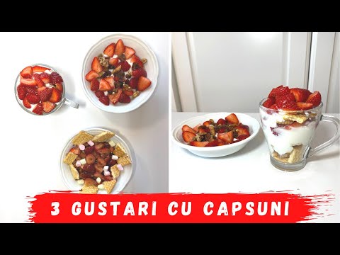 Video: Gustări De Caș Cu Căpșuni