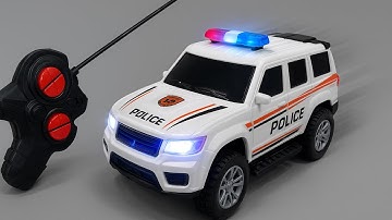 INSANE RC Car Unboxing – Spray Speed Car, Police SUV, Lightning McQueen & Dino Train | ASMR RC