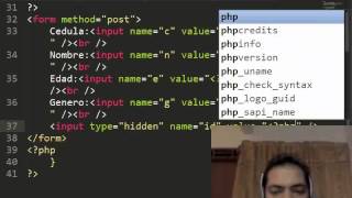Actualizar Datos en una base de datos con php y sql usando sublime Parte 3
