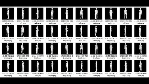 Generate Depth Map with python & vtk package