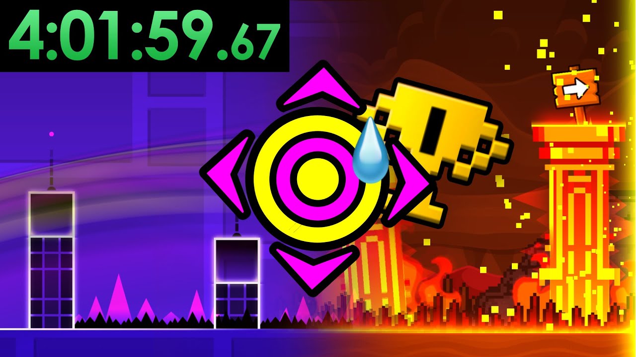 I Beat The Geometry Dash Speedrun WORLD RECORD