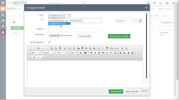 VTiger 7 Outgoing Email Server (Individual) - Extension
