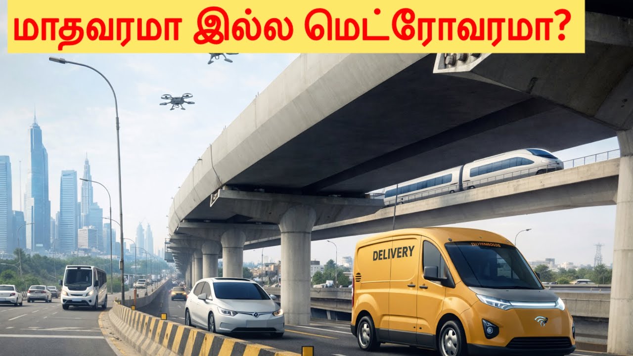 "Madhavaram To Anna Nagar  | Metro Work Latest Update"
