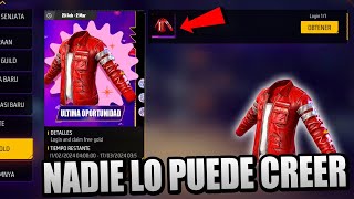 ULTIMA HORA! GARENA REGRESA LA CHAMARRA ROJA VETERANA A FREE FIRE ¿COMO SE OBTIENE? RAPIDO!!