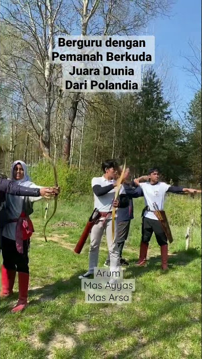 Akhirnya Arum Nazlus Bertemu Anna Sokolska Pemanah Berkuda dari Polandia Sang Juara Dunia 2021