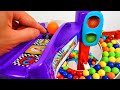 F1 marble run race asmr  5  tower chase  creative healing sound simple machine diy build